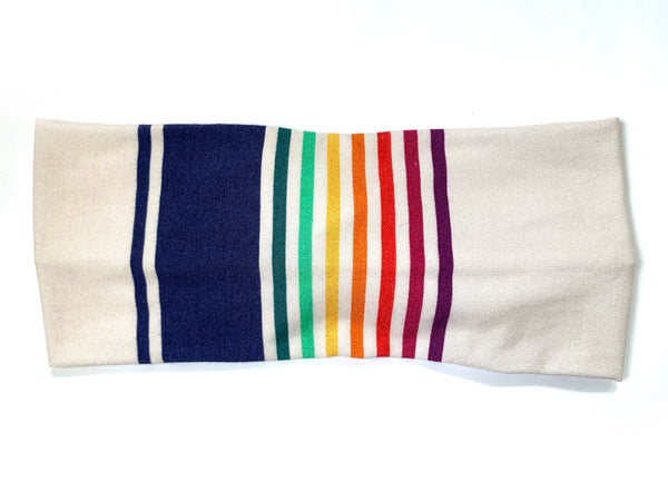 Rainbow Stripes Headband