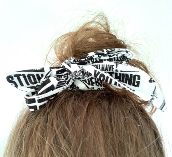 Wizard Newspaper Tie Headband