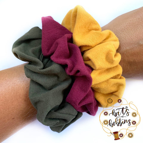 Autumn Colour Scrunchie