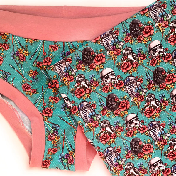 Space Floral Underwear