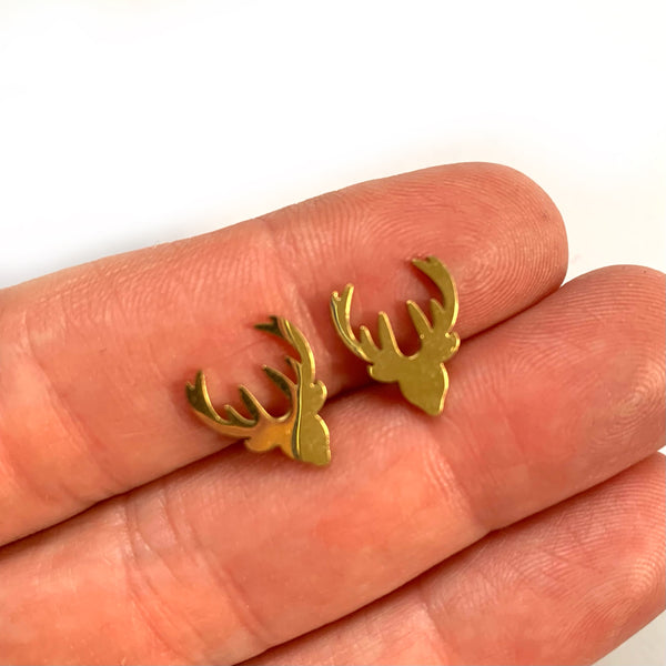 Stag Deer Earrings