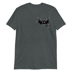 Cute Bat Pocket Design T-shirt
