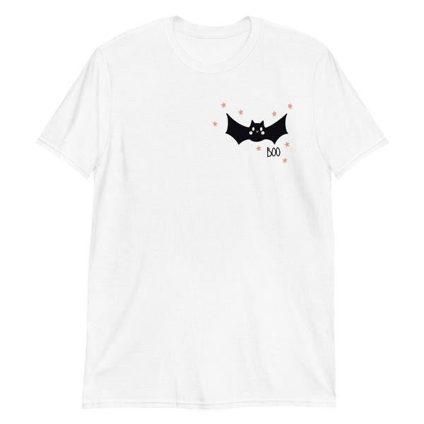 Cute Bat Pocket Design T-shirt